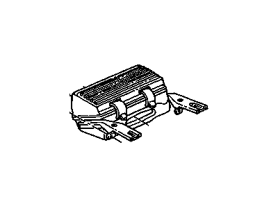 Buick Skyhawk Air Filter Box - 25097522