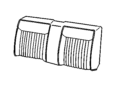 Buick 12524041 Seat Back Cover