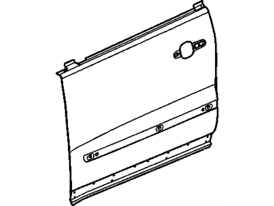 Saturn 15217585 PANEL,FRONT SIDE DOOR OUTER(PART OF 9)