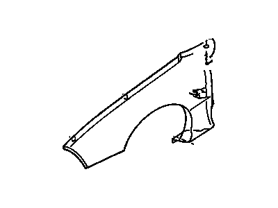 Pontiac 10404899 Fender