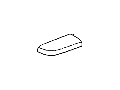 Chevy 89024198 ARMREST,BODY SIDE REAR TRIM PANEL(PART OF 1)(CASHMERE)(15.108)