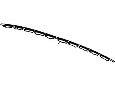 Chevy 22590118 Defroster Grille