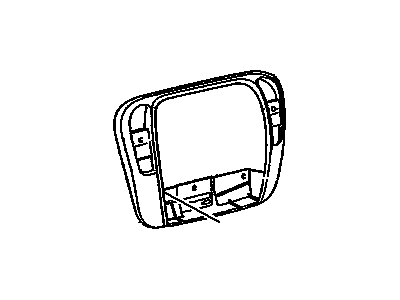Cadillac 90437373 Trim Plate