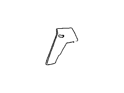 Cadillac 3548072 Quarter Pillar Trim