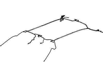 Cadillac 89047169 HARNESS,WINDSHIELD HEADER WIRING(PART OF 5)(*S/R W/DELCO/INTRUSION)(16.495)