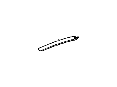 20636651 GM Reveal Molding, Driver Side Illustration 1 of 1