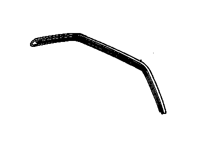 20641978 GM Drip Molding, Passenger Side Illustration 1 of 1