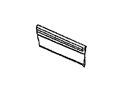Oldsmobile Achieva Door Moldings - 88892258