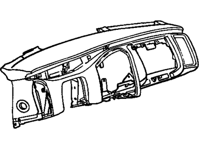 Buick 22596401 Instrument Panel