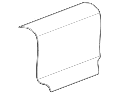 GMC 84729768 PROTECTOR PKG,REAR BUMPER FASCIA(INSTALL 0.10)(.7900 KG)