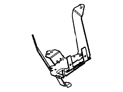 GM 25977082 Bracket, Main Wiring Junction And Fuse Block