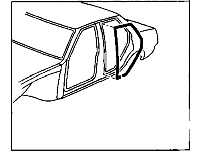 Buick Skyhawk Weather Strip - 22635800