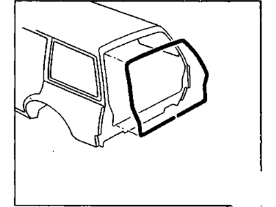 Chevy 22544796 Weatherstrip