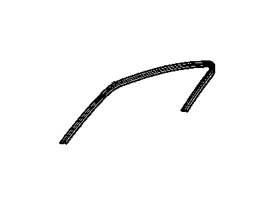 Cadillac 20653518 Upper Molding