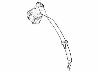 Chevy 84477121 RETRACTOR KIT,FRONT SEAT BELT(INCLUDES 2-4,11)(RED)