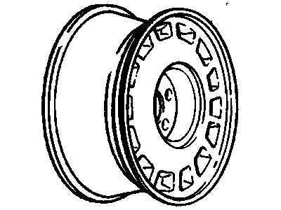 Cadillac 3636690 Wheel