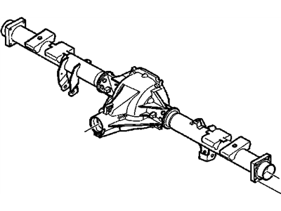 Chevy 12471525 Axle Housing