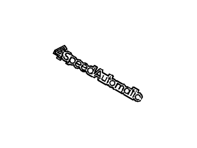 Buick 20446040 Nameplate
