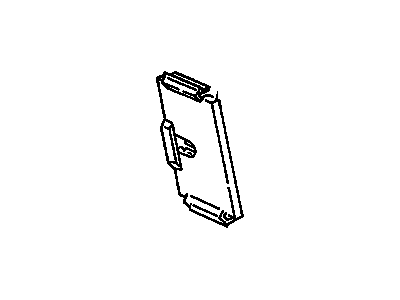 20596044 GM Clip, Body Moldings, Upper Outer Illustration 1 of 1