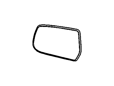GMC 23467351 MIRROR,OUTSIDE REAR VIEW (REFLECTOR GLASS & BACKING PLATE)(PART OF 1)