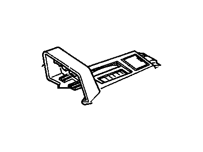 Pontiac 12520937 Trim Plate