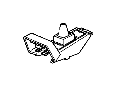 12391698 GM Trim Plate Illustration 1 of 1