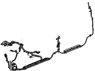 GMC 25882618 HARNESS,BODY WIRING(INCLUDES 3,4)