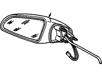 Oldsmobile Side View Mirrors - 20655024