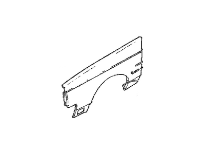 Oldsmobile 22504405 Upper Molding