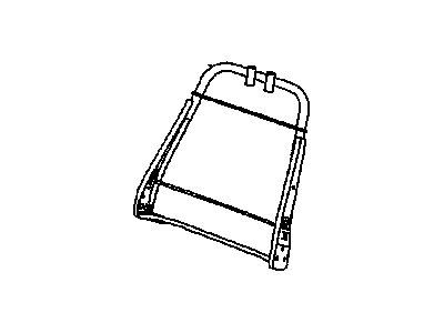 Saturn 21045456 Seat Back Frame