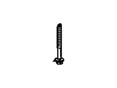 GM 11518932 Bolt-Hexagon Flange Head Mat Thread Special Point 11518932 GM Bolt-Hexagon Flange Head Mat Thread Special Point Illustration 1 of 1