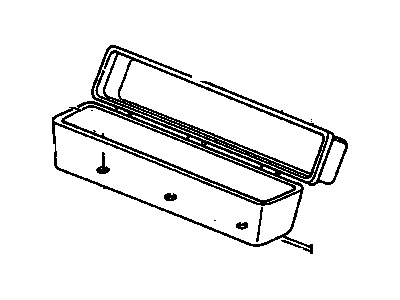 20922552 GM Reflector Set, Chassis/Body Marker/Hazard Illustration 1 of 1