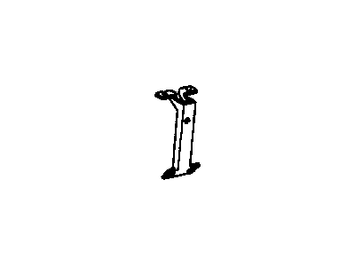 10143661 GM Instrument Panel Support Bracket Illustration 1 of 1
