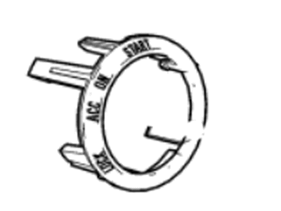 GM 95910978 Bezel, Ignition Lock GM 95910978 Bezel, Ignition Lock