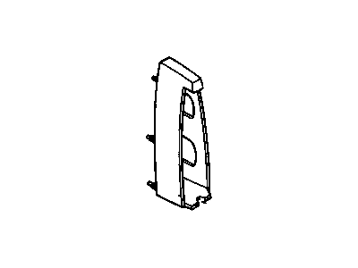 20499308 GM Extension, Passenger Side Illustration 1 of 1