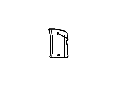 GM 12520241 Sail Panel Cover 12520241 GM Sail Panel Cover Illustration 1 of 1