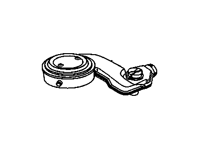 GM 25041109 Vacuum Motor 25041109 GM Vacuum Motor Illustration 1 of 1