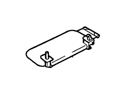 Buick 12519034 Visor