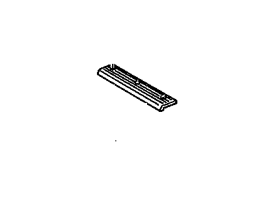 GM 15966800 Sill Plate 15966800 GM Sill Plate Illustration 1 of 1
