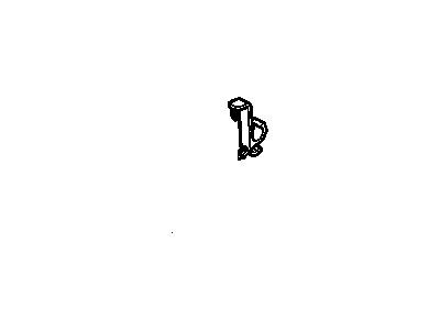 GM 12608671 Clip, Turbocharger / Supercharger Oil Drain 12608671 GM Clip, Turbocharger / Supercharger Oil Drain Illustration 1 of 1