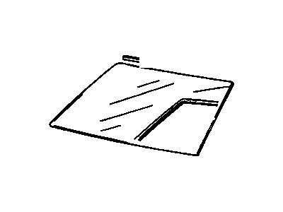 Chevy 96052819 Glass