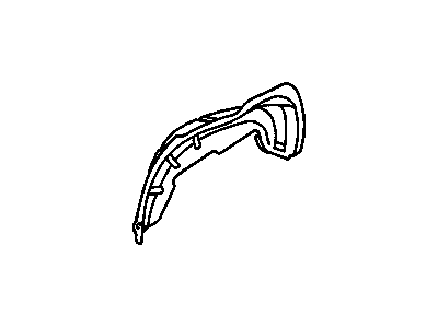 Chevy 12525120 Inner Wheelhouse