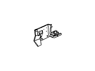 Cadillac 10253366 Inner Hinge Pillar Extension