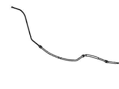 Pontiac Parking Brake Cable - 25836299