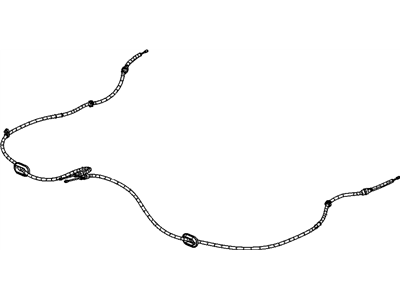 Saturn Parking Brake Cable - 15249021