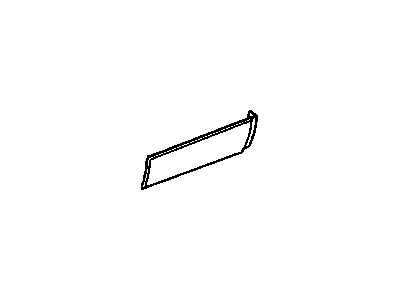 Cadillac 3634576 Front Molding