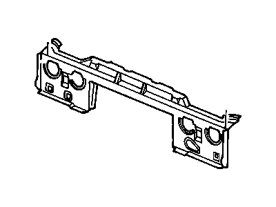 GM 10156367 Radiator Support, Front 10156367 GM Radiator Support, Front Illustration 1 of 1