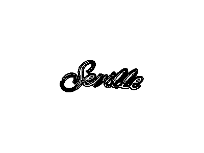 Cadillac 20288891 Nameplate
