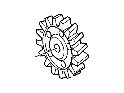GMC 97372516 Pump Drive Gear