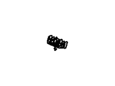 Chevy 11562326 CLIP,FRONT BRAKE PIPE(BLACK)